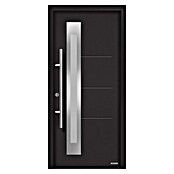 Hörmann EcoStar Haustür ISOPRO 780S (110 x 210 cm, DIN Anschlag: Links, Tiefschwarz) | BAUHAUS
