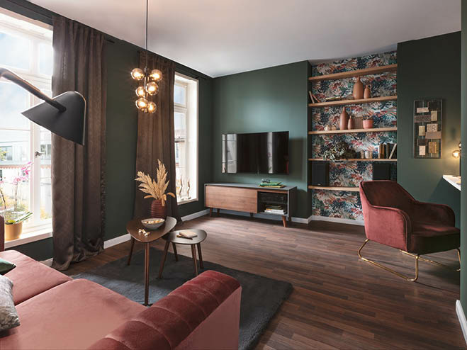 Mid-century modern Wohnzimmer