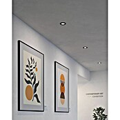 Eglo Led-plafondspot Fueva (Ø x h: 39 x 5,5 cm, Wit, Warm wit, Bluetooth) | BAUHAUS