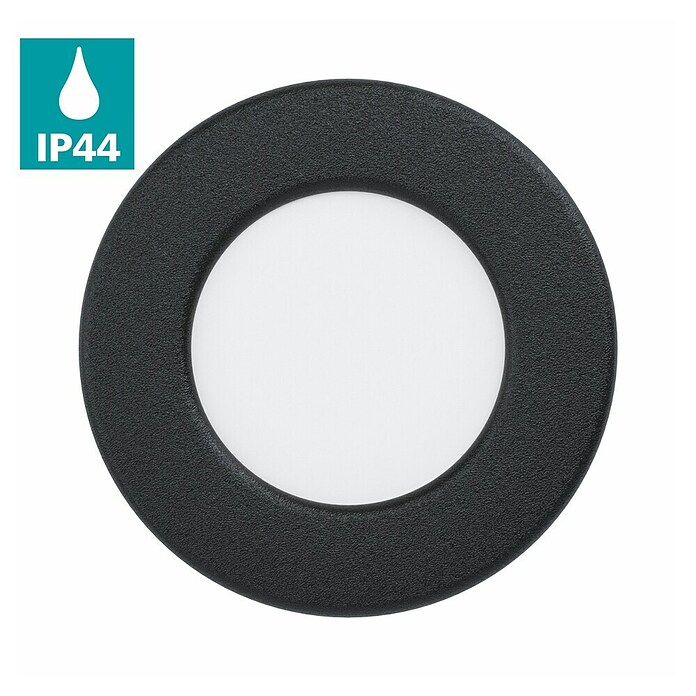 Eglo Led-plafondspot Fueva (Ø x h: 39 x 5,5 cm, Wit, Warm wit, Bluetooth) | BAUHAUS