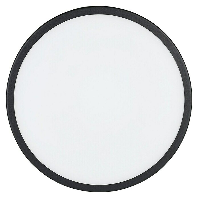 Eglo Led-plafondlamp Palermo (Zwart/Wit, Warm wit) | BAUHAUS