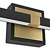 Eglo Led-wandlamp Peguera (l x b x h: 7 x 60 x 11 cm, Zwart/Goud) | BAUHAUS