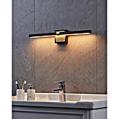 Eglo Led-wandlamp Peguera (l x b x h: 7 x 60 x 11 cm, Zwart/Goud) | BAUHAUS