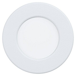 Eglo Ledspot voor wanden en plafonds Fueva (Ø x h: 8,6 x 2,6 cm, Wit)