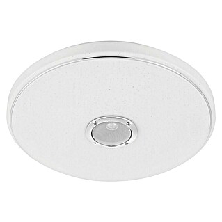 Eglo Plafondlamp, rond Milazzo (Ø x h: 39 x 5,5 cm, Wit)