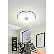 Eglo Plafondlamp, rond Milazzo (Ø x h: 39 x 5,5 cm, Wit) | BAUHAUS
