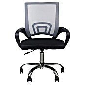 Silla de oficina Bianco (Blanco, Reposabrazos) | BAUHAUS