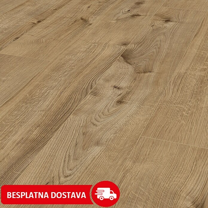 LOGOCLIC Podne obloge od tvrdog vinila ElementPro Sunny Side  (1.280 x 192 x 4 mm, Rustikalni pod) | BAUHAUS