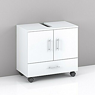 Riva Waschtischunterschrank System (62,2 x 35,6 x 57,5 cm, Weiß, Matt)