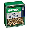 Spax Tornillo universal (Ø x L: 5 x 30 mm, Rosca completa, 50 uds.)