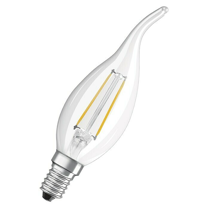 Osram Retrofit Bombilla LED Classic (4 W, E14, Color de luz: Blanco cálido, No regulable)