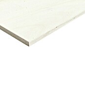 Sperrholzplatte Fixmaß I (Pappel, 1.200 x 600 x 12 mm)