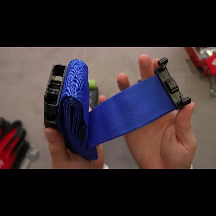 Abus Zurrgurt 620 TSA - Länge: 192 cm, Anzahl Zahlenrollen: 3 Stk., Blau - Abus Zurrgurt 620 TSA, Blau
