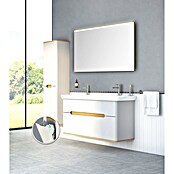 VitrA Sento Badmöbel-Set (130 cm, Hellgrau, Mit Wäschekorb) | BAUHAUS