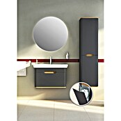VitrA Sento Badmöbel-Set (80 cm, Anthrazit, 1 Schublade, Mit Wäschekorb) | BAUHAUS