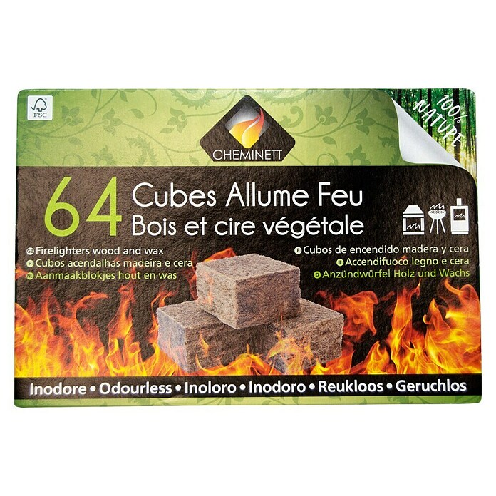 Pastillas de encendido Ecológicas (64 ud.) | BAUHAUS