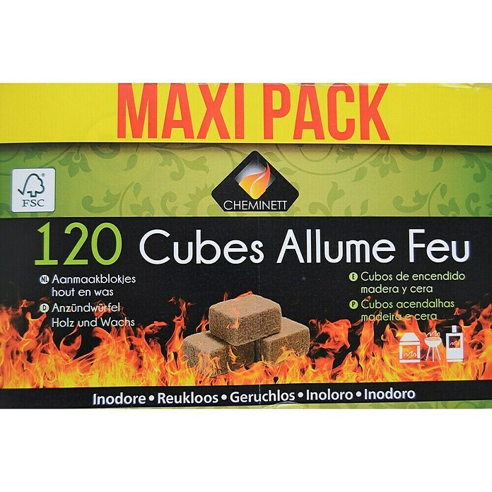 Pastillas de encendido Ecológicas (120 ud.) | BAUHAUS