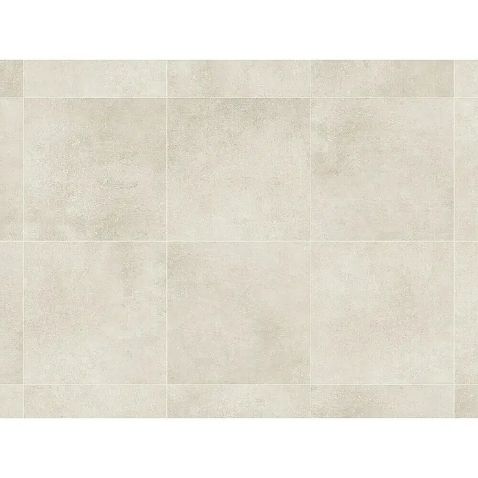 Feinsteinzeugfliese Rimini - 60 x 60 cm, Beige, Matt - Beige Bodenfliesen mit mattem Finish, verlegt in einem klaren Rastermuster. Ideal für moderne Wohnräume und Badezimmer.