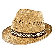 Black Fox Sonnenhut Borsalino (Braun, Stroh, Kopfumfang: 60 cm) | BAUHAUS