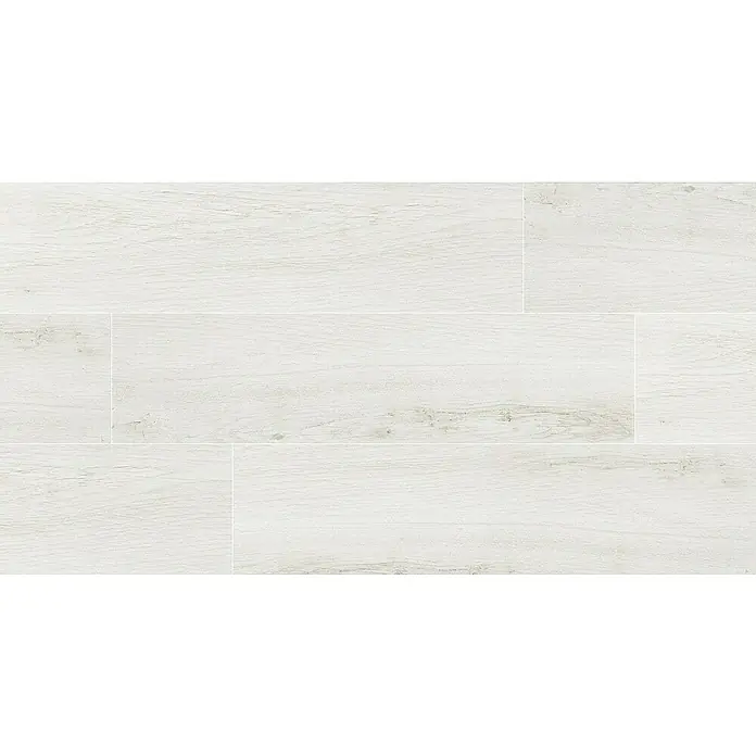 Feinsteinzeugfliese Natura - 22,5 x 90,2 cm, White, Matt - Helle Holzoptik-Fliesen für ein modernes und stilvolles Zuhause. Die Fliesen sind langlebig und pflegeleicht und verleihen jedem Raum ein elegantes Aussehen.