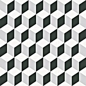 Feinsteinzeugfliese Barcelona Cube (24,8 x 24,8 cm, Weiß/Grau, Matt) | BAUHAUS