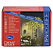 Konstsmide LED-Lichterkette (Außen, 40-flammig, Kabellänge: 6,24 m, Lichtfarbe: Warmweiß)