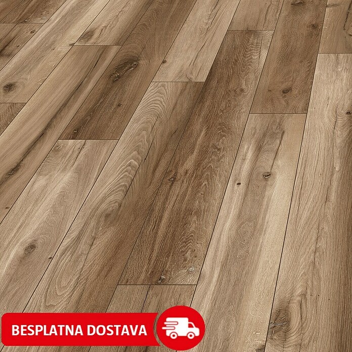 MyStyle MyArt Laminat Wild West Oak (1.285 x 192 x 12 mm, Rustikalni pod)