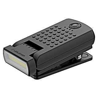 Ledlenser LED-Arbeitsleuchte W1R Work mit Clip (Akkubetrieben, Schwarz, 220 lm, IP54)