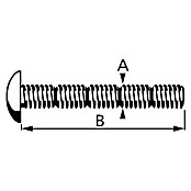 Meubelschroef (Ø x l: 4 x 45 mm, Totaal aantal stuks: 25 st.) | BAUHAUS