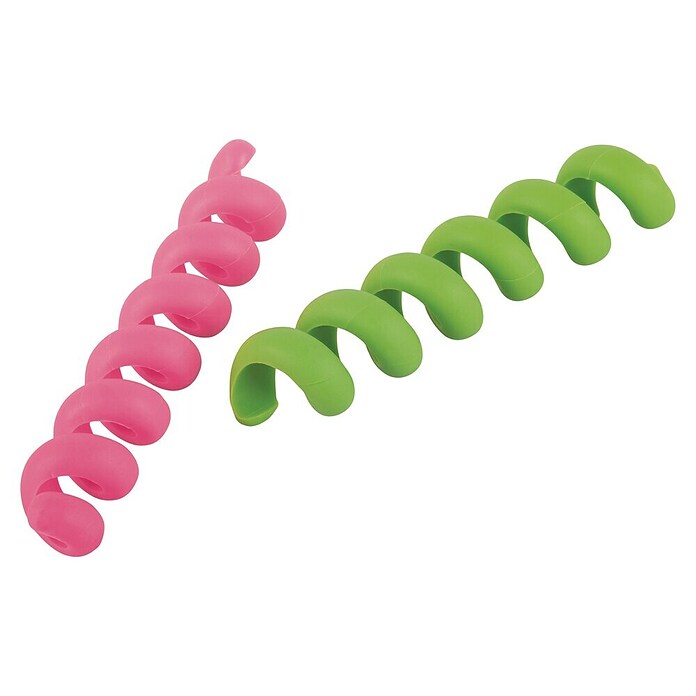 Fix-o-moll Kabelbinders (Groen / Roze, 2 st.) | BAUHAUS
