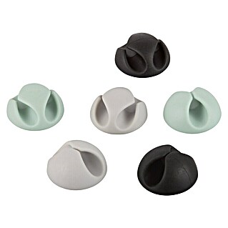 Fix-o-moll Kabelhouder (Meerkleurig, Kunststof, l x b x h: 28 x 15 x 15 mm)