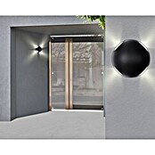 Globo Aplique exterior LED Slice (4,5 W, 13 x 13 x 10 cm, Negro, IP54) | BAUHAUS