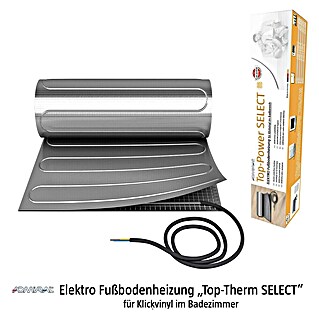 Admiral Fußbodenheizung Top-Power Select (L x B: 20 x 0,5 m, Beheizbare Fläche: 10 m², 800 W)