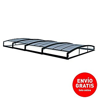Palram – Canopia Cubierta para piscina Majorca (Específico para: Piscina, L x An: 800 x 400 cm, Aluminio)
