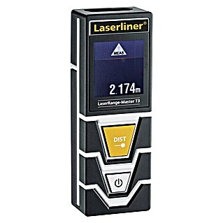 Laserliner Medidor de distancia láser T3 (Gama de medición: 0,2 - 30 m)