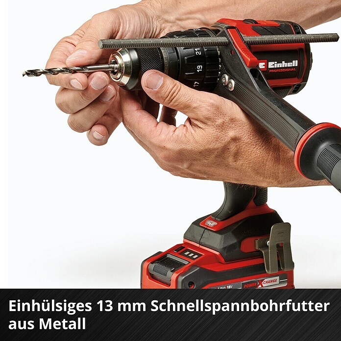 Einhell Power X-Change 18V Akku-Schlagbohrschrauber TP-CD 18/120 Solo (18 V, Ohne Akku, 120 Nm) | BAUHAUS