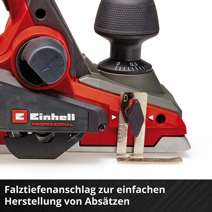 Einhell Power X-Change 18V Akku-Hobel TP-PL 18/3 LI BL - Solo (18 V, Ohne Akku, Hobeltiefe: 3 mm, Leerlaufdrehzahl: 12.000 U/min) | BAUHAUS