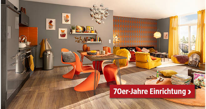 70er-Jahre Einrichtung