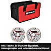 Einhell Professional Power X-Change 18V Akku-Mauernutfräse (18 V, Ohne Akku, 0 Ah, Durchmesser Schleifscheibe: 125 mm) | BAUHAUS