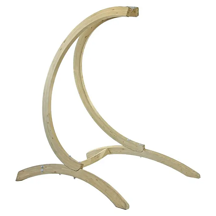 Amazonas Hängesesselgestell Globo Stand 1-Sitzer - L x B x H: 136 mm x 127 cm x 170 cm, Holz - Holzgestell für Hängesessel. Das robuste Gestell aus hellem Holz bietet eine stilvolle und sichere Aufhängungsmöglichkeit für Hängesessel.