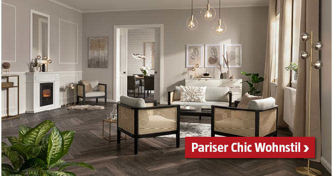 Pariser Chic Wohnstil