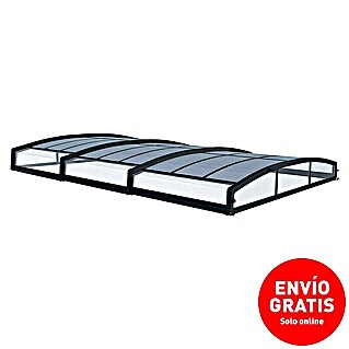 Palram – Canopia Cubierta para piscina Majorca (Específico para: Piscina, L x An: 600 x 400 cm, Aluminio)