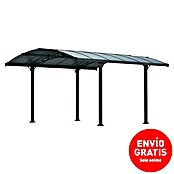 Palram – Canopia Cenador Tucson (An x Pr: 360 x 435 cm, Color del armazón: Antracita, Aluminio) | BAUHAUS