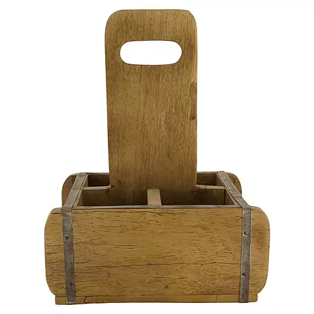 Deko-Tablett Box Brick