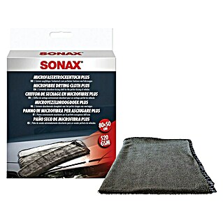 Sonax Krpa iz mikrovlaken (Do x Š: 80 x 50 cm, Krpe iz mikrovlaken, Siva)