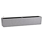 Lechuza Balconera Balkonkasten Stone (Max. Außenlänge: 100 cm, Höhe: 19 cm, Steingrau) | BAUHAUS