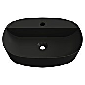 Artysan Lavabo de sobremesa Ovalado (52,8 x 38,6 cm, Negro) | BAUHAUS
