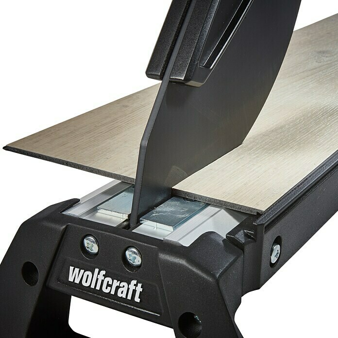 Wolfcraft Cortador de láminas y vinilo VLC 800 (Ancho de corte: 465 mm, Aluminio)