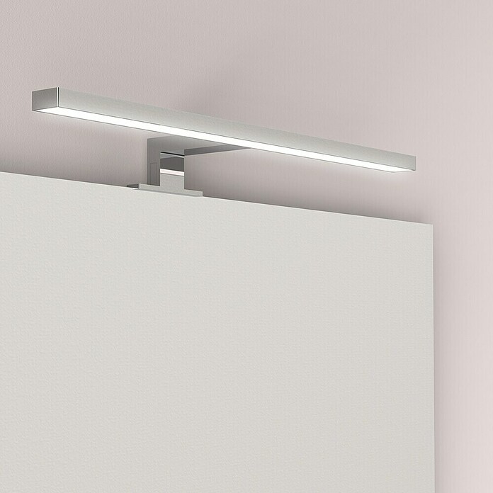Artysan Aplique LED para espejo (4,71 W, 11,5 x 50 x 6,7 cm, Cromo) | BAUHAUS