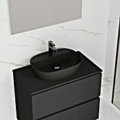 Artysan Lavabo de sobremesa Ovalado (52,8 x 38,6 cm, Negro) | BAUHAUS